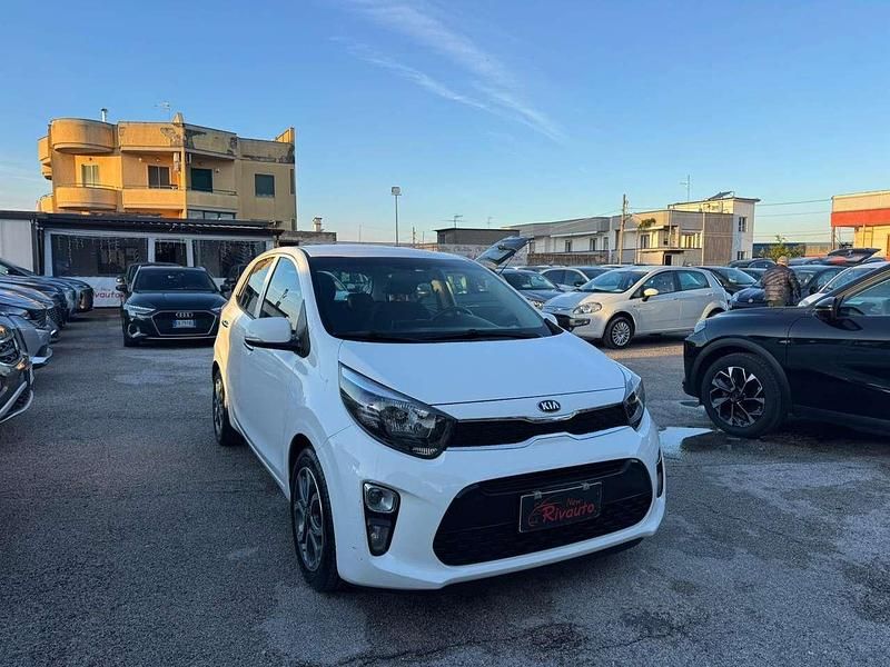 Usata Kia Picanto 65 CV (47 kW) 2019 Bianco Utilitaria