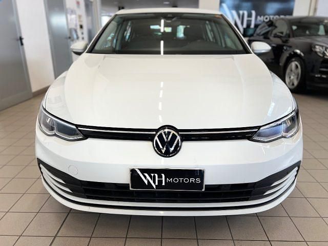 Usata VW Golf VIII Style 131 CV (96 kW) 2021 Bianco Berlina