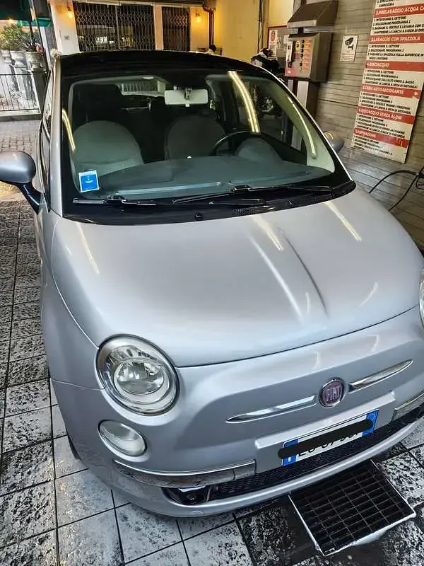 Usata Fiat 500 Sport 86 CV (63 kW) 2010 Argento Utilitaria