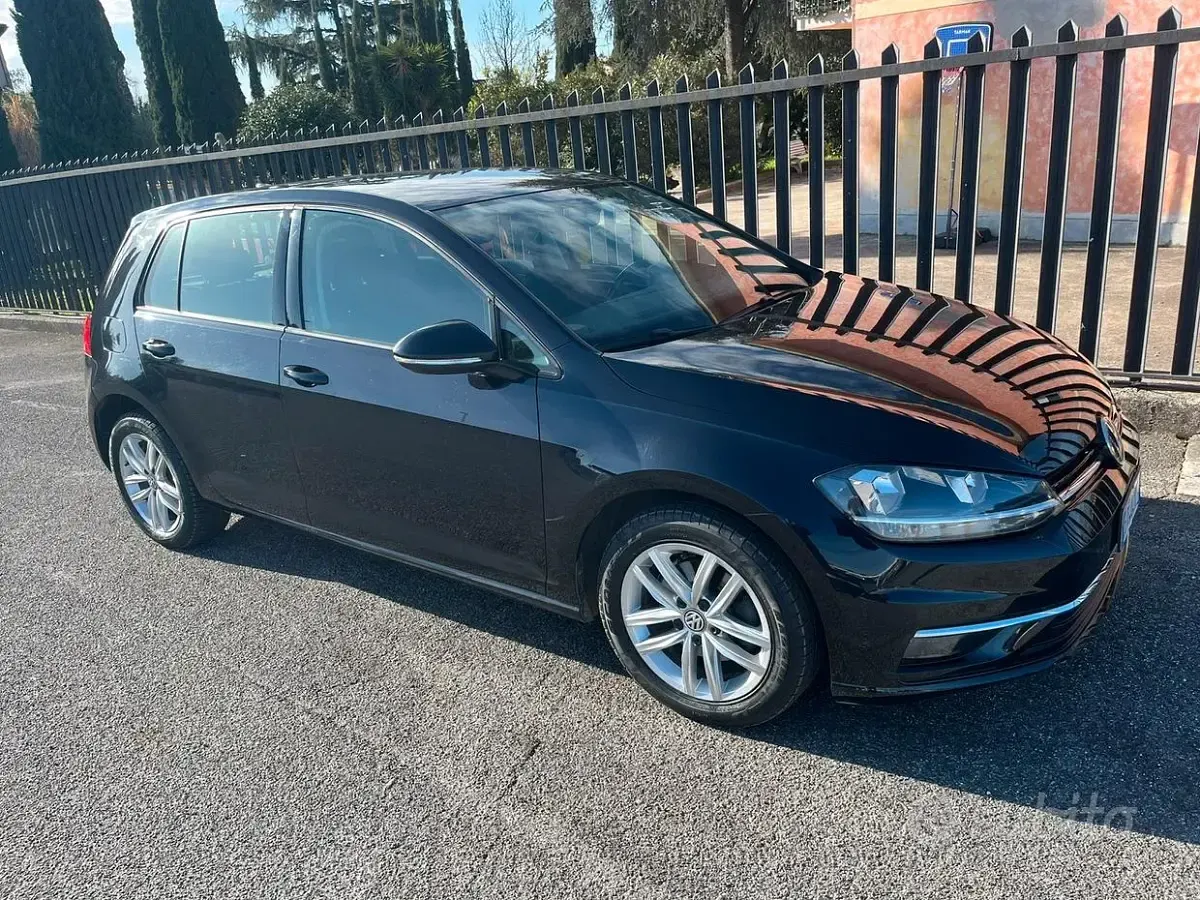 Usata VW Golf VII 115 CV (84 kW) 2019 Nero Berlina