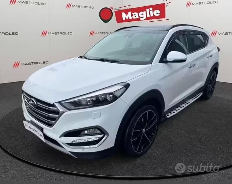 Usata Hyundai Tucson Classic 115 CV (84 kW) 2017 Bianco SUV