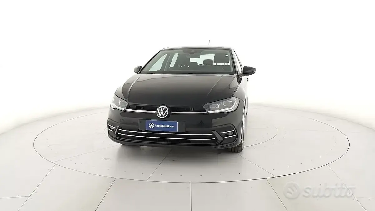 Usata VW Polo Style 95 CV (69 kW) 2024 Nero Utilitaria
