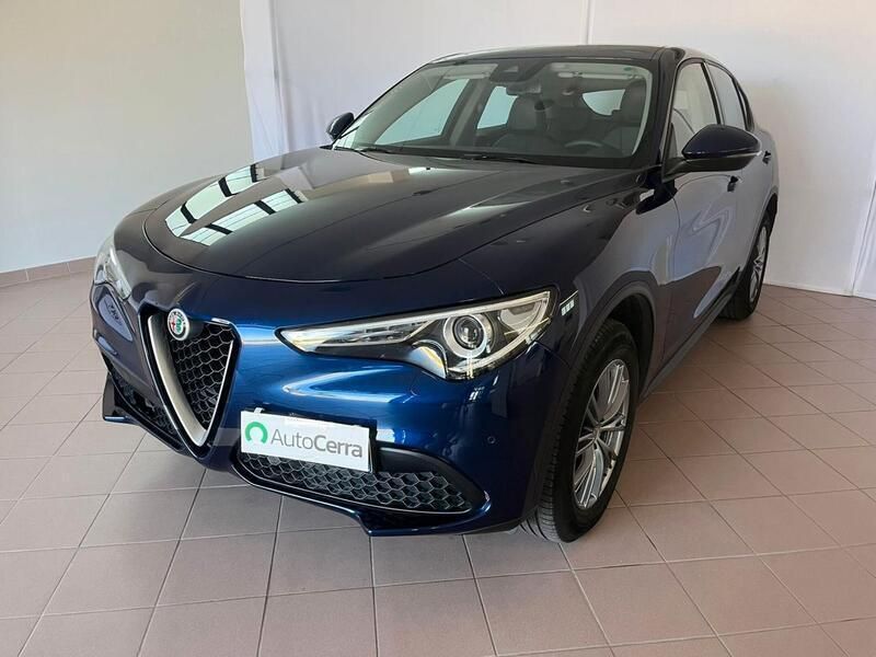 Usata Alfa Romeo Stelvio Super 210 CV (154 kW) 2018 Blu SUV