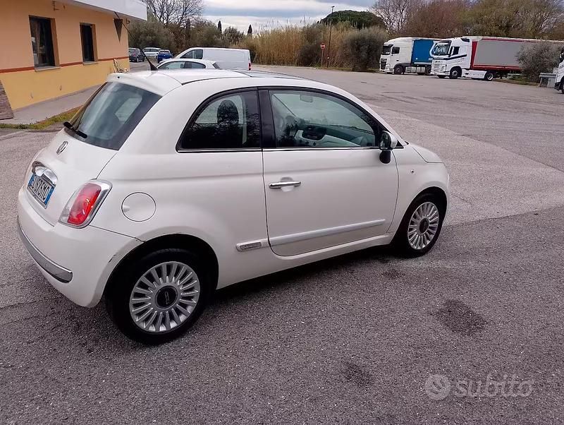 Usata Fiat 500 75 CV (55 kW) 2012 Bianco Berlina