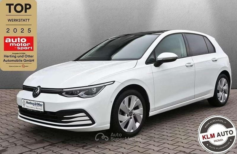 Usata VW Golf VIII United 110 CV (80 kW) 2021 Bianco Berlina