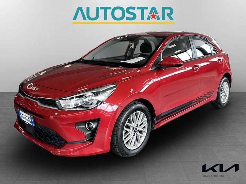 Usata Kia Rio Comfort 120 CV (88 kW) 2023 Rosso Berlina