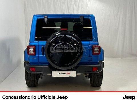 Usata Jeep Wrangler Unlimited 80th Anniversary 379 CV (278 kW) 2021 Blu SUV