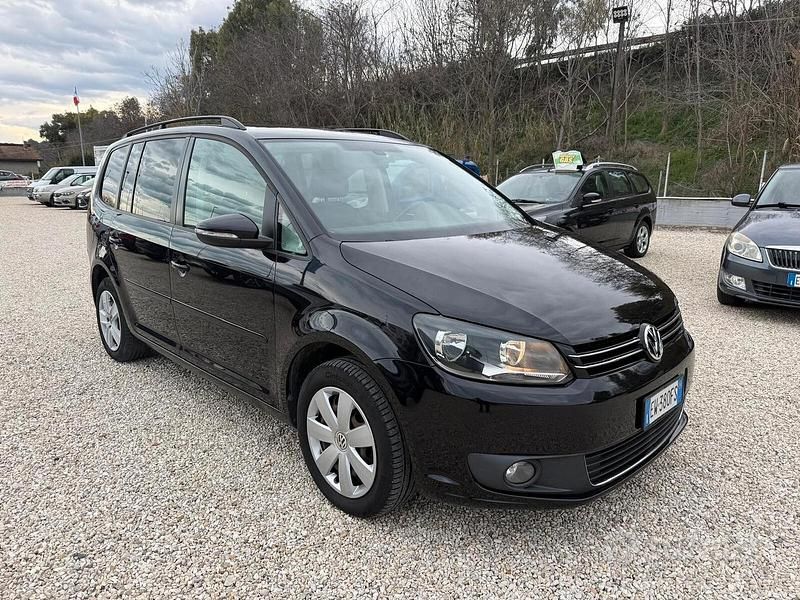 Usata VW Touran Highline 150 CV (110 kW) 2014 Nero Monovolume