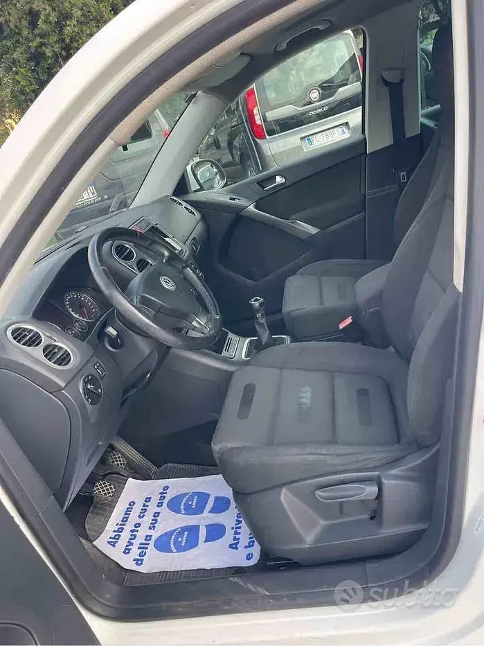 Usata VW Tiguan 150 CV (110 kW) 2008 Bianco SUV