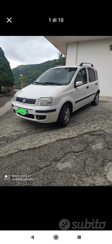Usata Fiat Panda 2009 Bianco Utilitaria