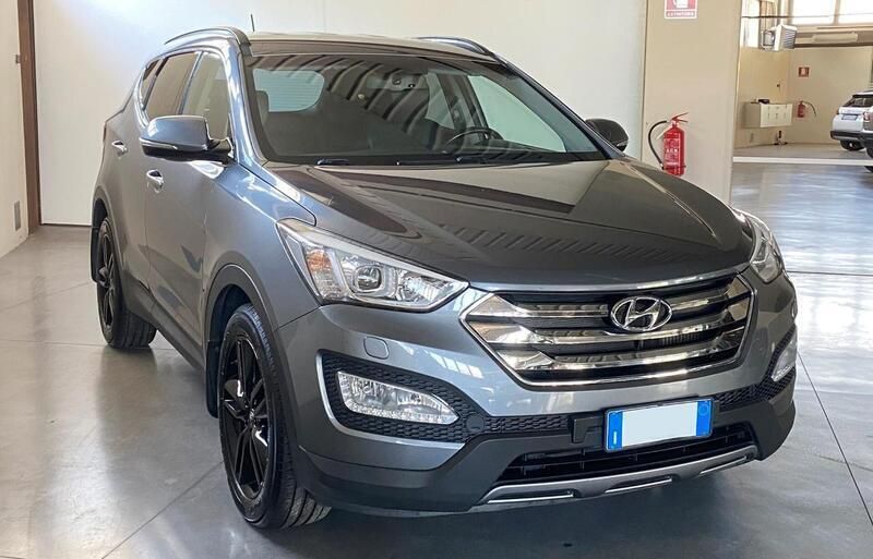 Usata Hyundai Santa Fe 197 CV (144 kW) 2015 Grigio SUV