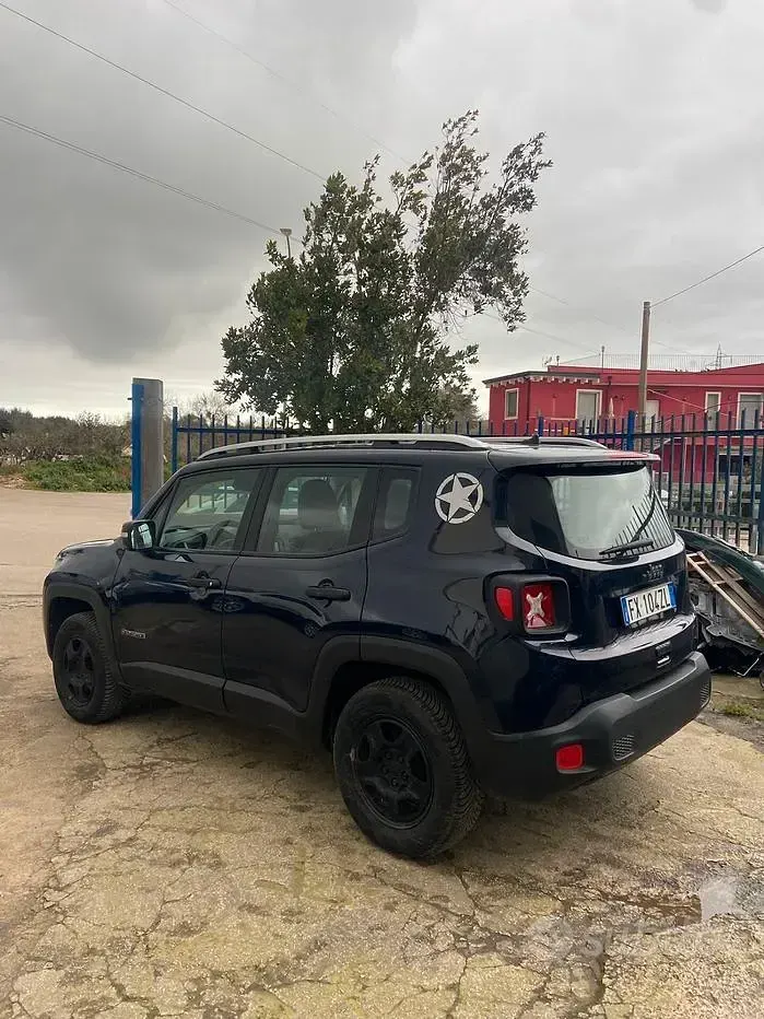 Usata Jeep Renegade Limited 140 CV (102 kW) 2019 Blu SUV