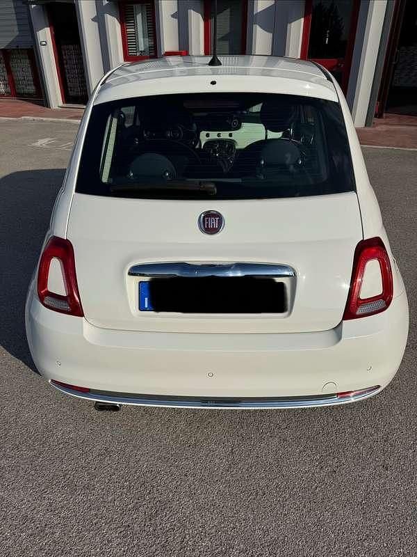 Usata Fiat 500C Pop 69 CV (50 kW) 2019 Bianco Cabrio