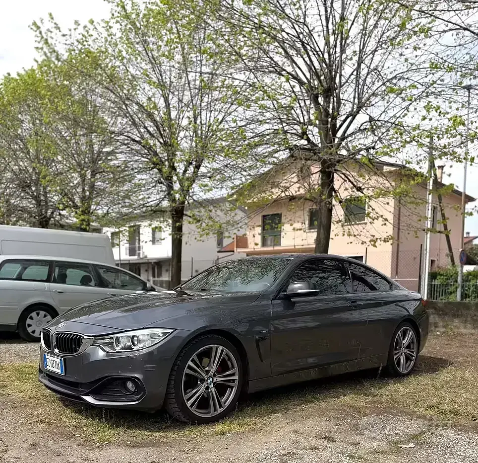 Usata BMW 420 Luxury Line 184 CV (135 kW) 2014 Grigio Coupé