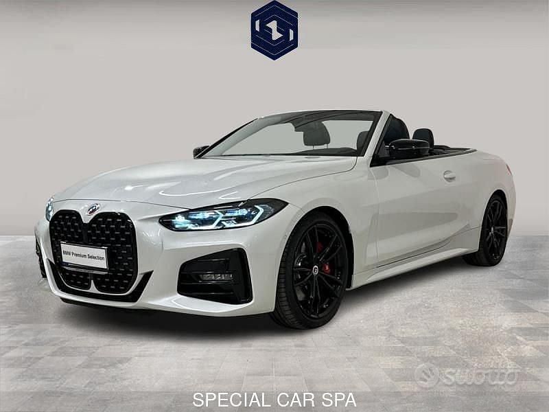 Usata BMW 420 Shadowline 190 CV (139 kW) 2023 Bianco Cabrio