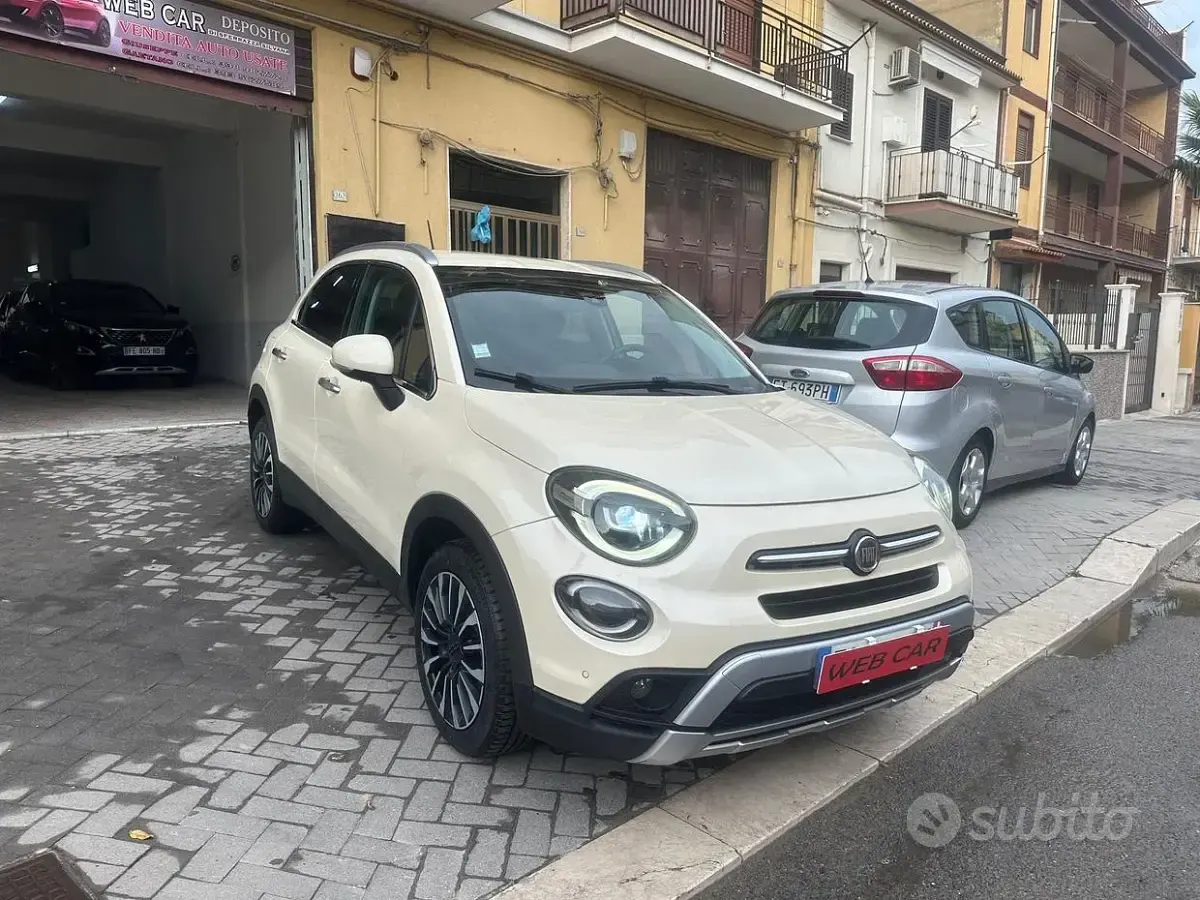 Usata Fiat 500X Cross 120 CV (88 kW) 2019 Bianco SUV