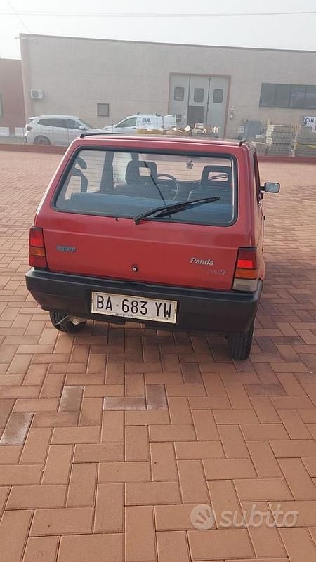 Usata Fiat Panda 39 CV (28 kW) 1998 Rosso Utilitaria
