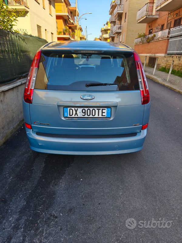 Usata Ford C-MAX Titanium 110 CV (80 kW) 2009 Verde Monovolume