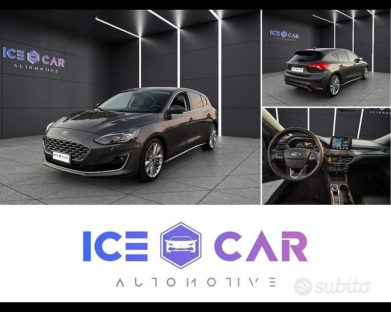 Grigio Usata 2019 Ford Focus Vignale Tre volumi | 10.980 € (Super prezzo) - Immagine 1/4