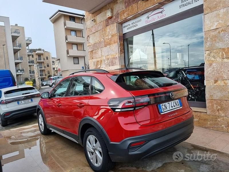 Usata VW Taigo Life 95 CV (69 kW) 2022 Rosso SUV