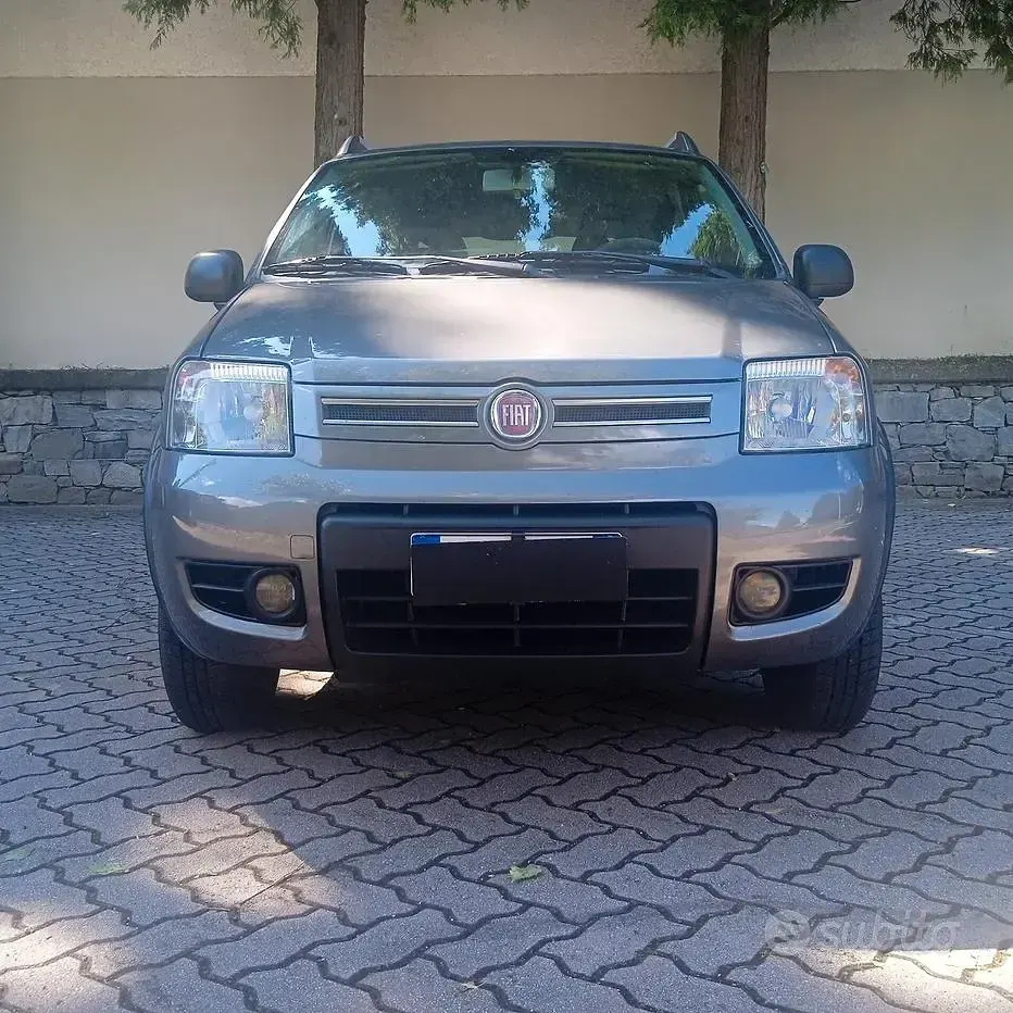 Usata Fiat Panda 4x4 Climbing 75 CV (55 kW) 2011 Grigio Utilitaria