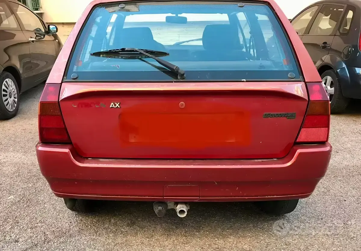 Usata Citroën AX 44 CV (32 kW) 1997 Rosso Utilitaria