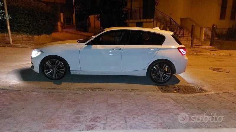 Usata BMW 116 116 CV (85 kW) 2015 Bianco Utilitaria