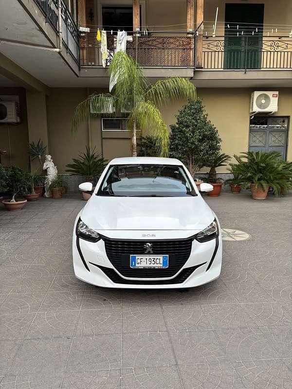 Usata Peugeot 208 Allure 102 CV (75 kW) 2021 Bianco Utilitaria