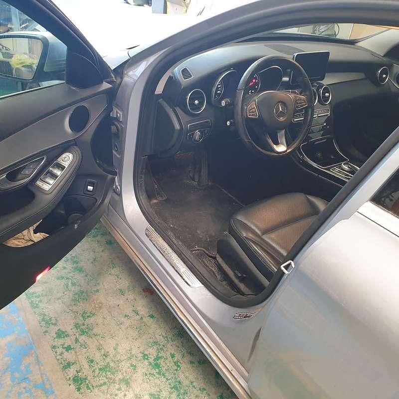 Usata Mercedes C220 Exclusive 170 CV (125 kW) 2016 Argento Berlina