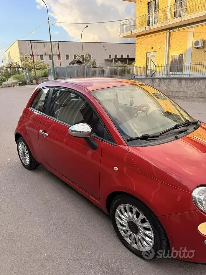 Usata Fiat 500 95 CV (69 kW) 2013 Rosso Berlina