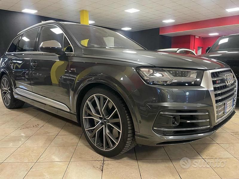 Usata Audi SQ7 Ambiente 435 CV (319 kW) 2016 Grigio SUV