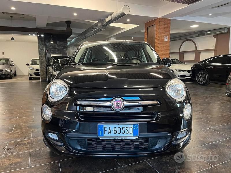 Usata Fiat 500X Pop 95 CV (69 kW) 2015 Nero SUV