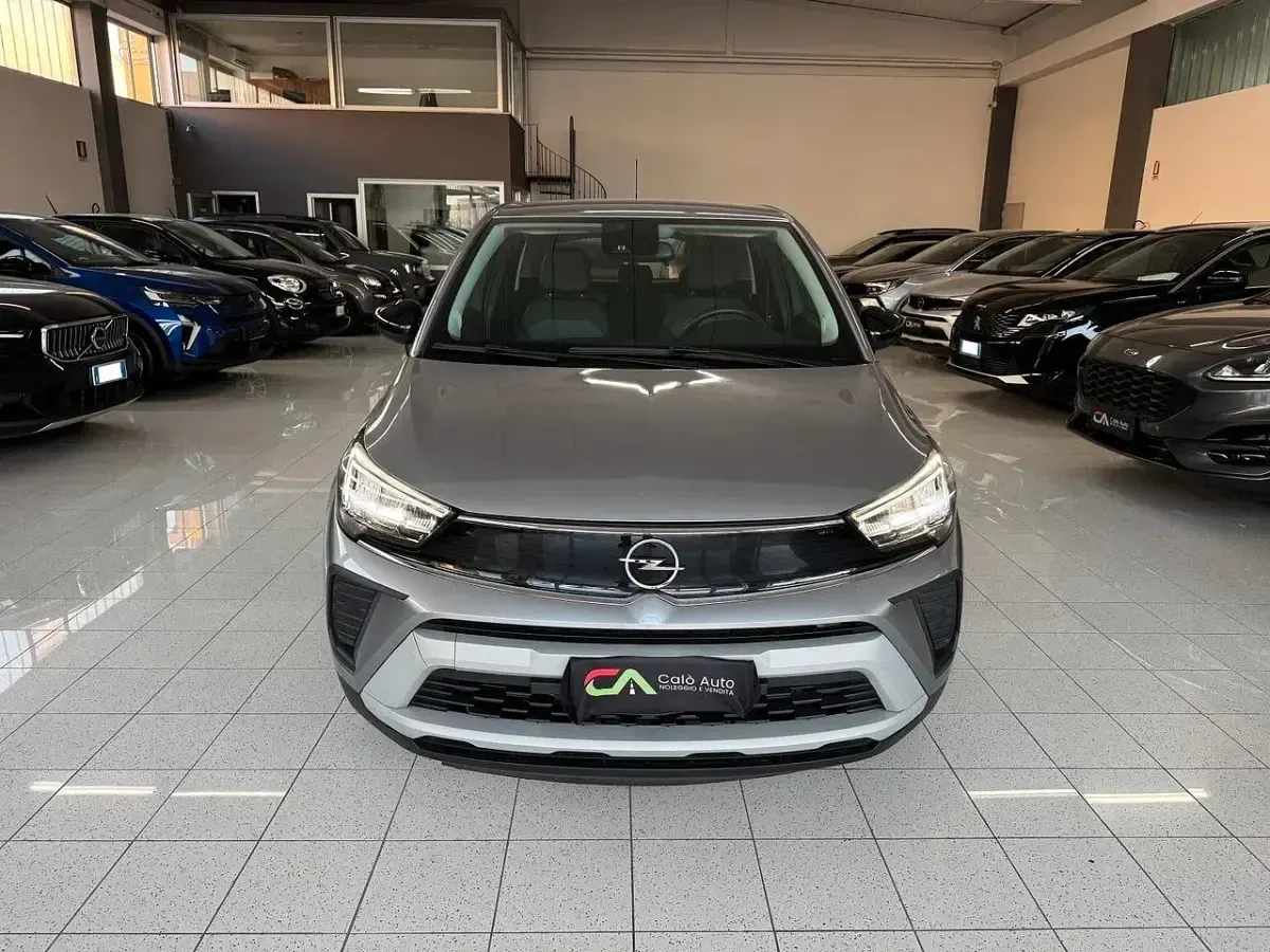 Usata Opel Crossland Elegance 120 CV (88 kW) 2022 Argento SUV