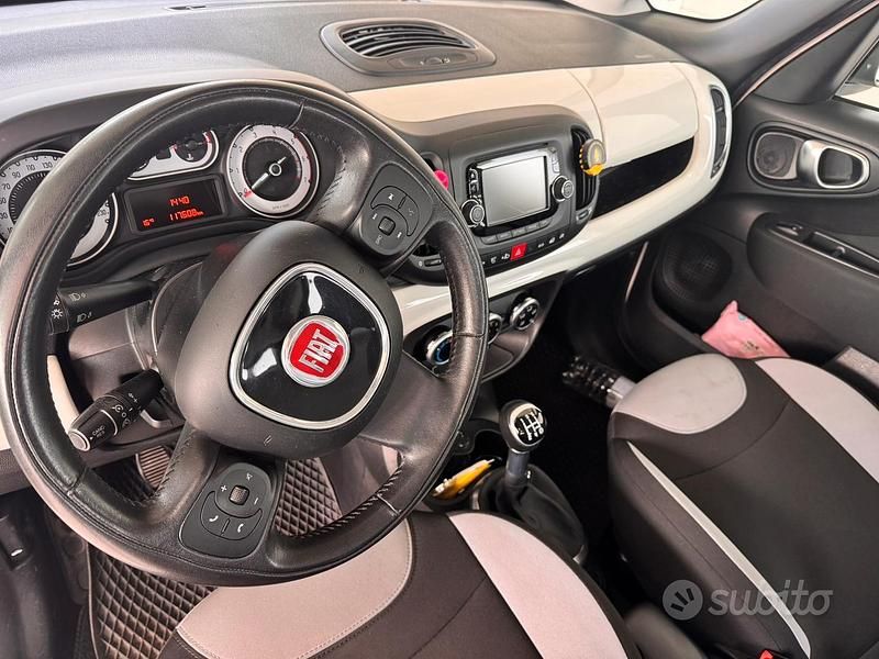 Usata Fiat 500L 95 CV (69 kW) 2017 Bianco Monovolume