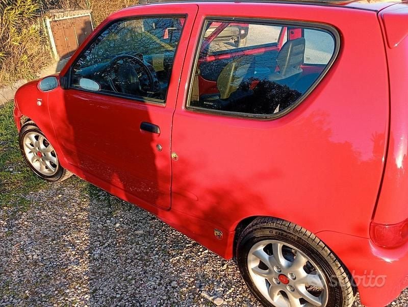 Usata Fiat 600 Abarth 1998 Rosso Berlina