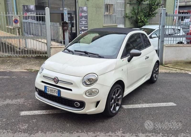 Usata Fiat 500C S 69 CV (50 kW) 2017 Cabrio