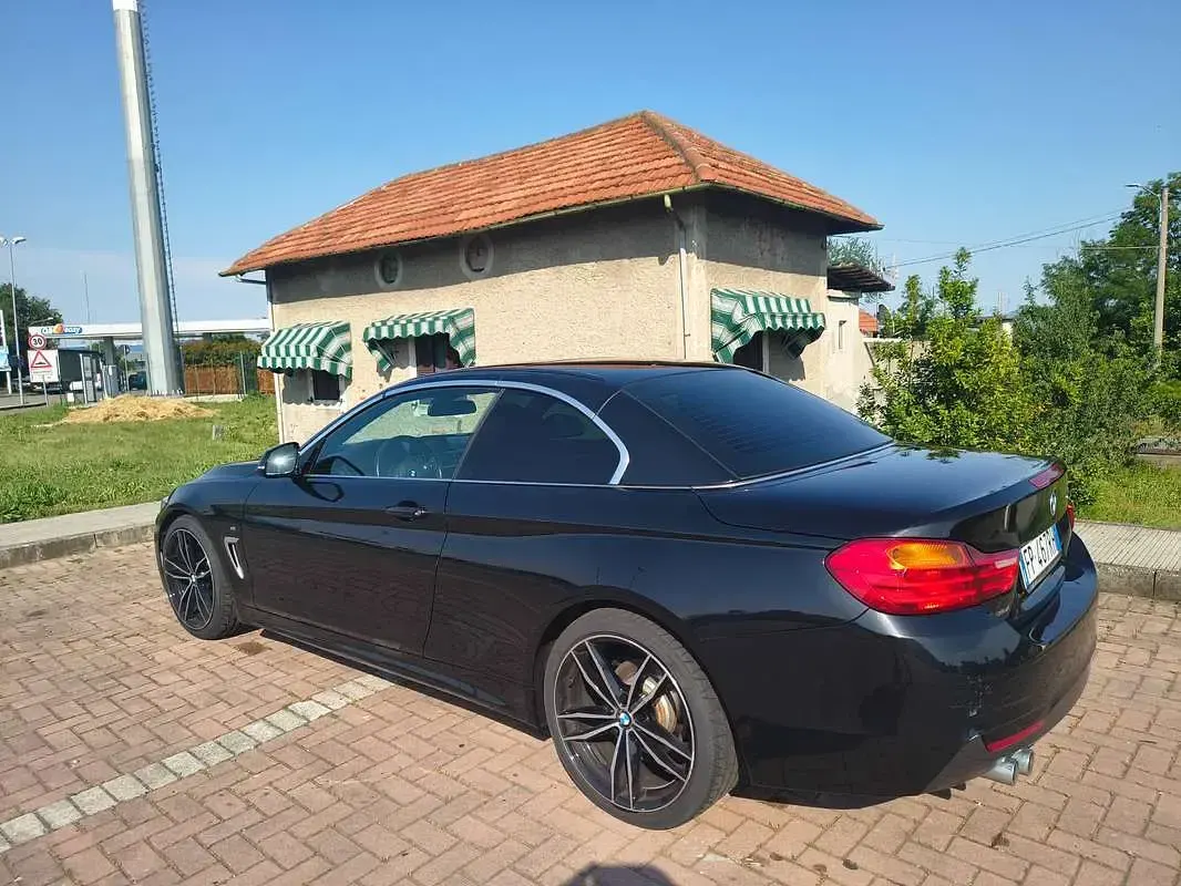 Usata BMW 420 Cabriolet M Sport 190 CV (139 kW) 2017 Nero Cabrio