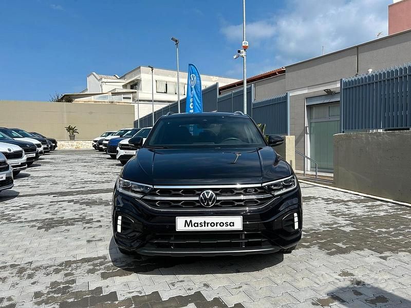 Usata VW T-Roc R-line 150 CV (110 kW) 2024 Nero SUV