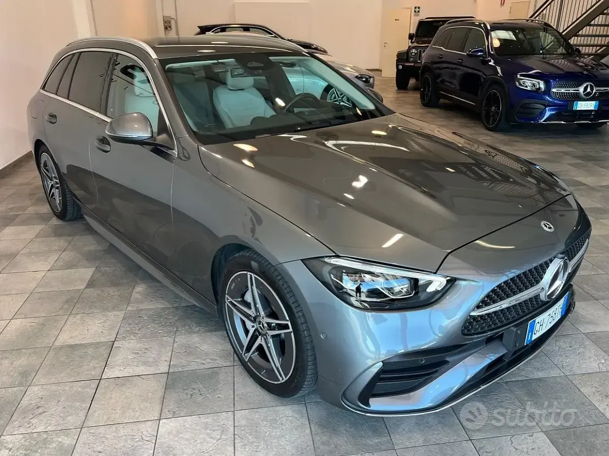 Usata Mercedes C220 Premium 200 CV (147 kW) 2022 Grigio Berlina