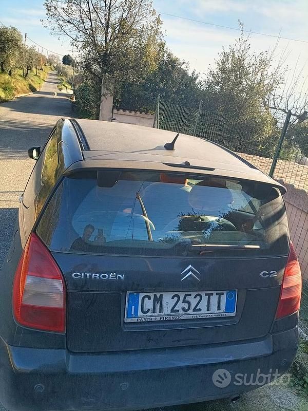 Usata Citroën C2 68 CV (50 kW) 2004 Nero Utilitaria