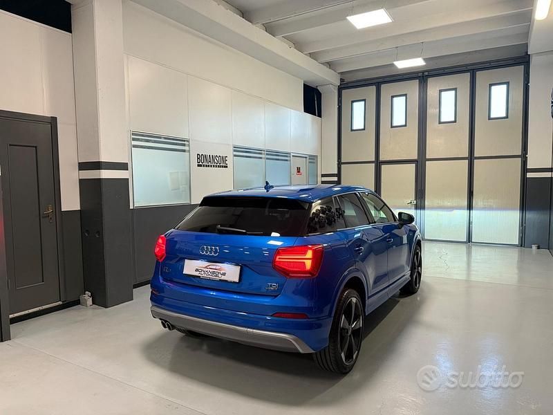 Usata Audi Q2 S-Line 150 CV (110 kW) 2017 Blu SUV