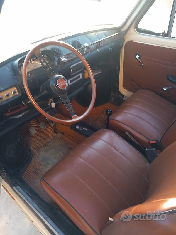 Usata Fiat 850 1970 Bianco Berlina