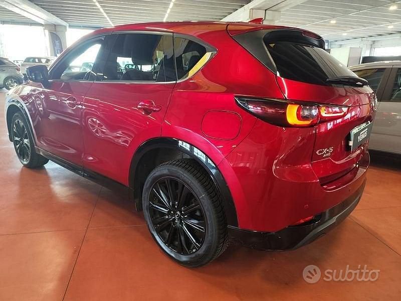 Usata Mazda CX-5 Homura-Line 184 CV (135 kW) 2022 Rosso SUV