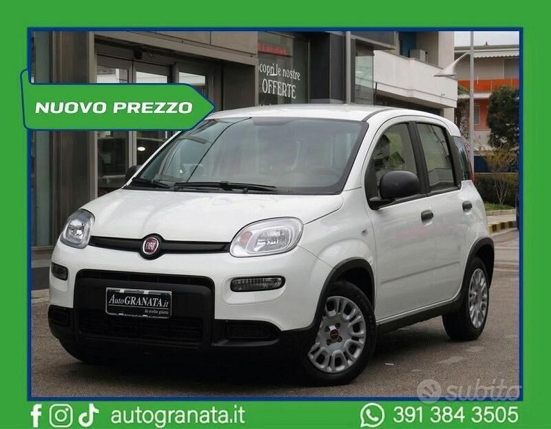 Bianco Usata 2023 Fiat Panda S Due volumi | 9490 € (Super prezzo) - Immagine 1/4