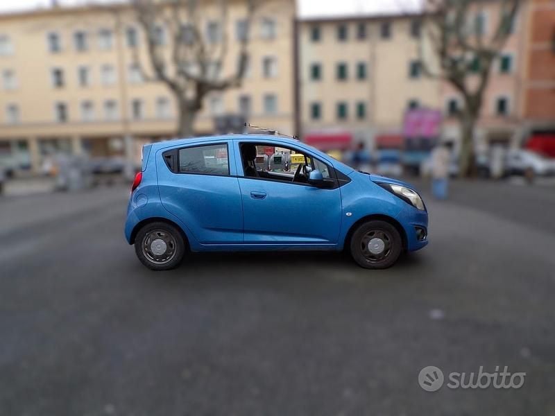 Usata Chevrolet Spark LS 68 CV (50 kW) 2013 Blu Utilitaria