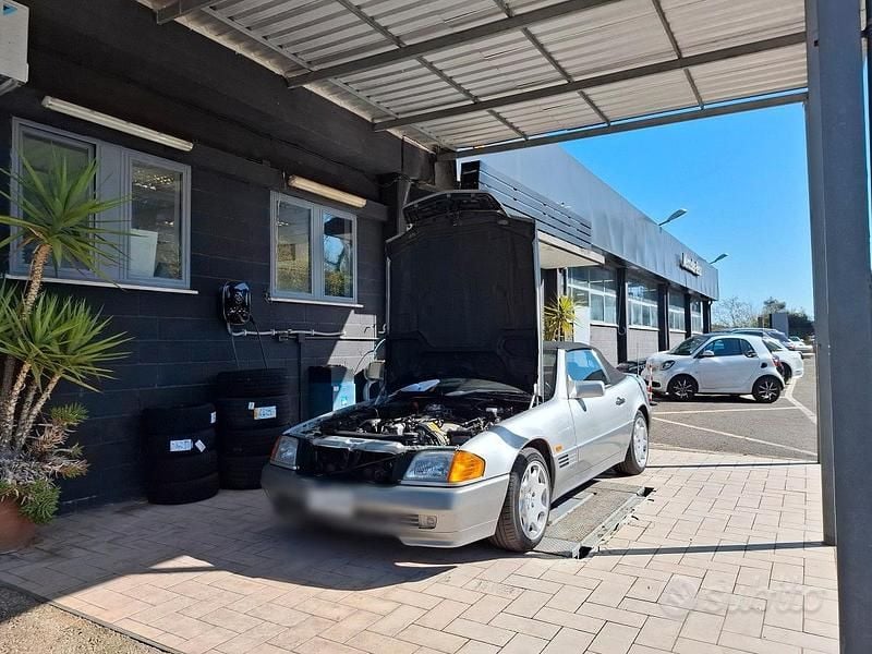 Usata Mercedes SL500 1991 Grigio Cabrio