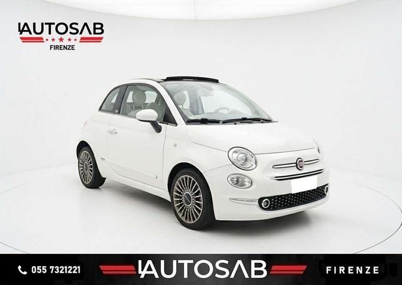 Bianco Usata 2016 Fiat 500C Lounge Cabrio | 11.400 € (Buon prezzo) - Immagine 1/4