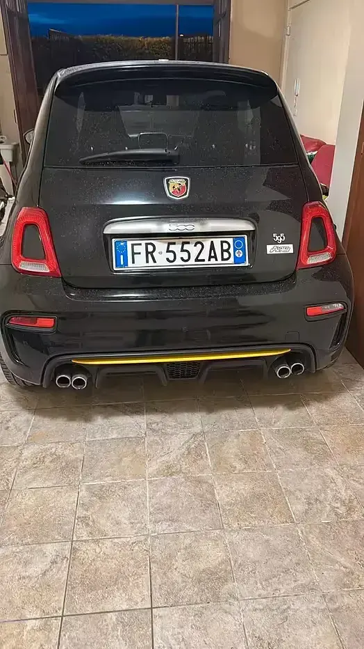 Usata Abarth 595 Pista 160 CV (117 kW) 2018 Nero Berlina