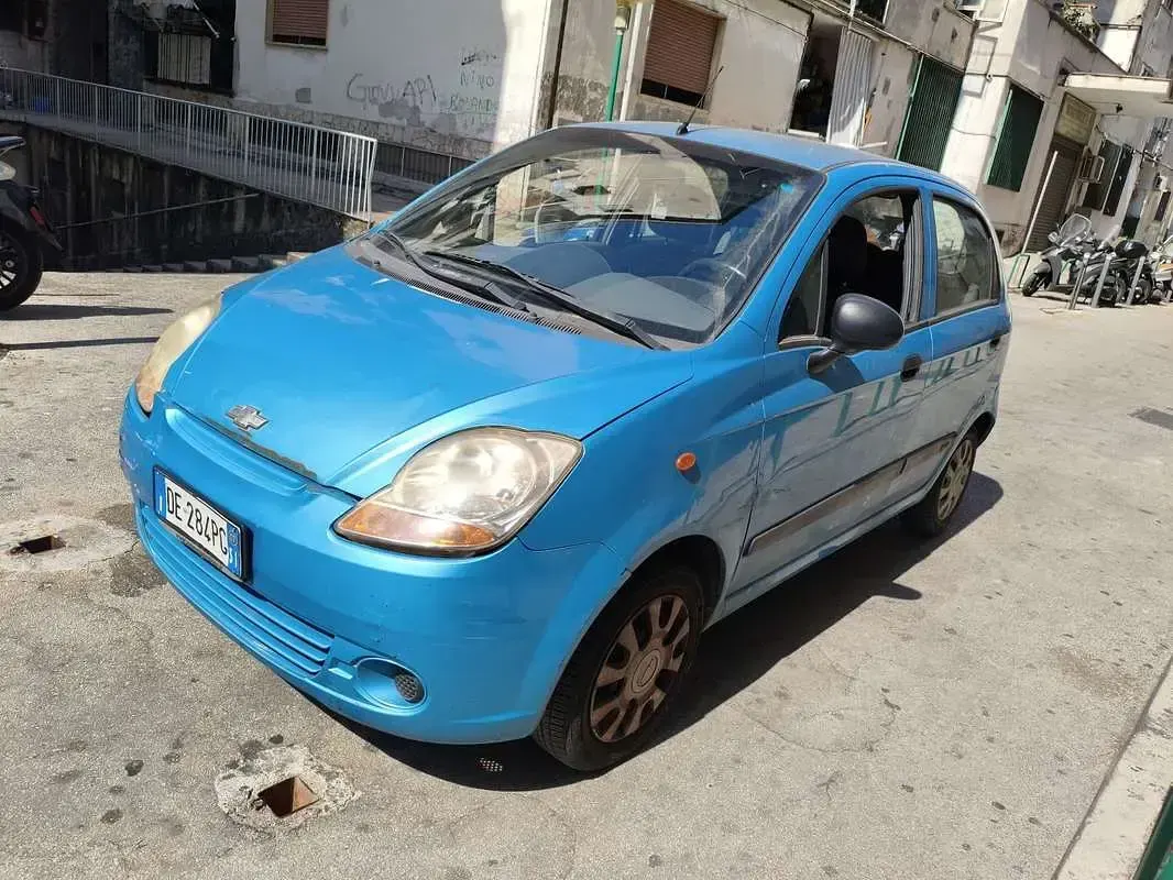 Usata Chevrolet Matiz SE 52 CV (38 kW) 2007 Blu/azzurro Utilitaria