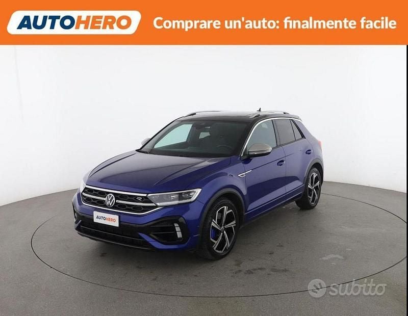 Usata VW T-Roc R 2022 Blu SUV